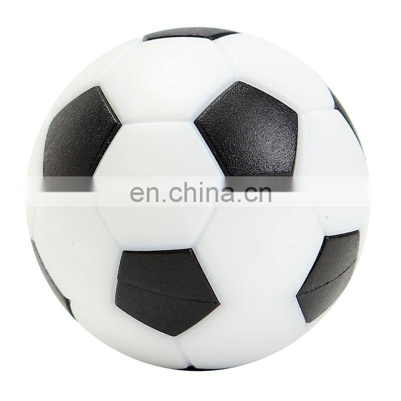 Mini Cute Black White Plastic Football Foosball Balls For Soccer Table Craft Kids Gift Toys Ornament