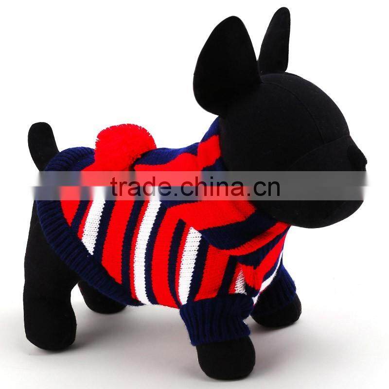 fashion chinese cotton knitted christmas dogs Sweater clothing