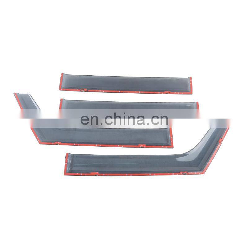 Maiker Sun Visor 4pcs for Jeep wrangler JL on window rain shield guard 4x4 auto part accessories
