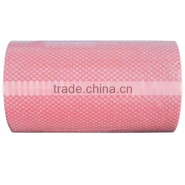 High Quality Nonwoven Spunlace Wipes Cleaning Paper Roll