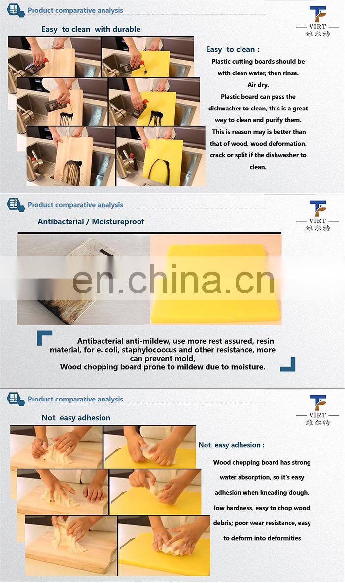 PE/plastic / round cutting board