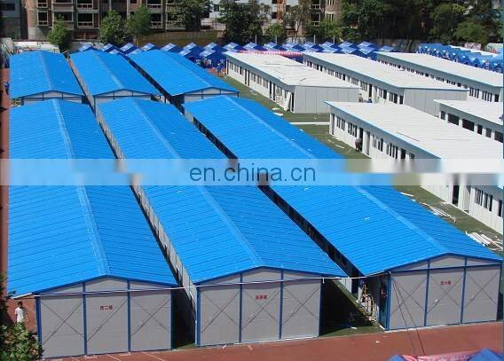 Hot Selling Cheap Prefab Homes Steel Roofing Houses For Sale