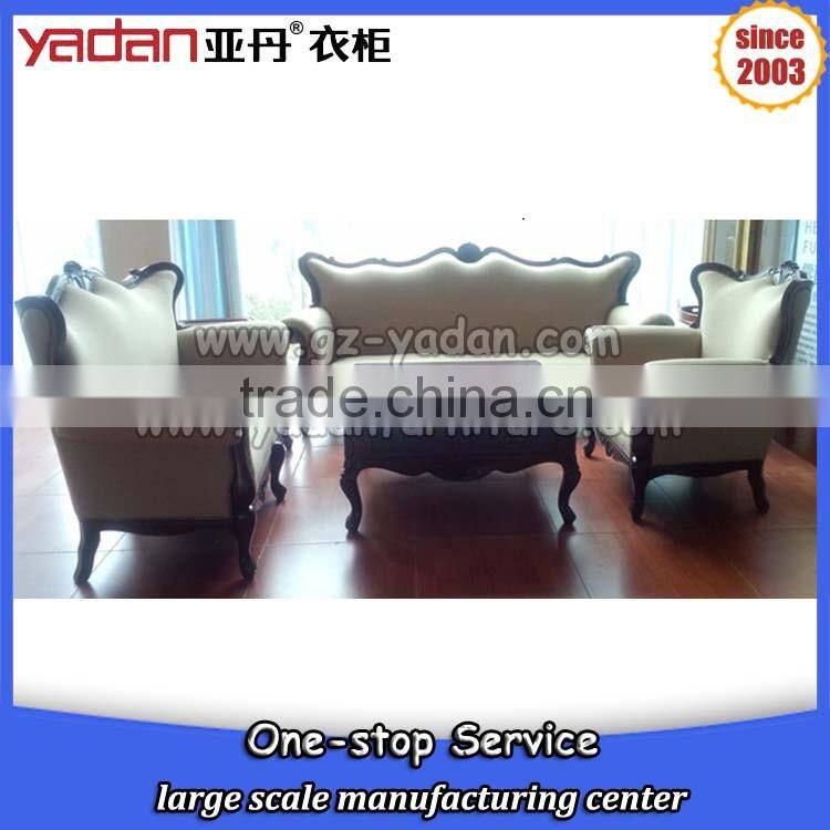luxury hotel furniture best latest design wooden sofa set