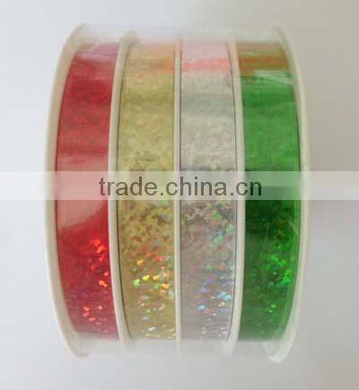 HOT SALE 3PK Mix Color 10 meters Metallic Poly Curly Ribbon Gift Bow