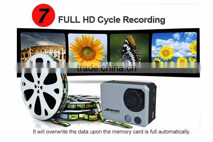 2015 New Design 4k technology 50m waterproof wifi sport camera