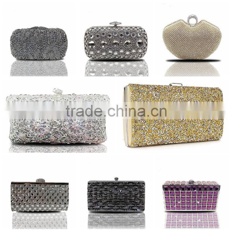 2015 fashion wedding ball pearl beaded clutch bag wedding bag