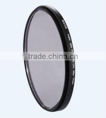 Massa77mm super slim multi coated water proof MRC CPL camera filter
