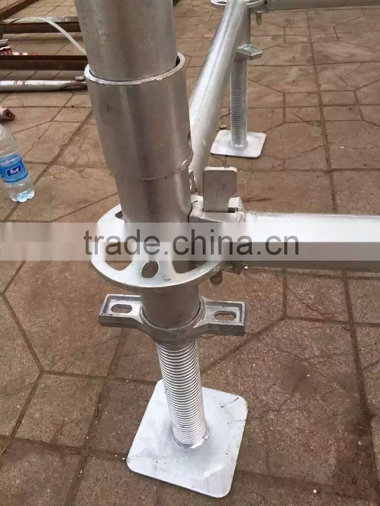 galvanized and painted steel scaffolding, ring lock scaffoldings, scaffolding props