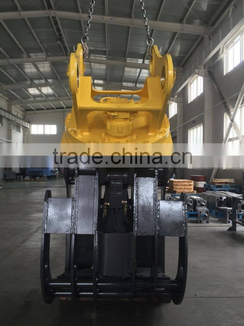 excavator attachment sorting grapple, excavator attachment demolition grapple
