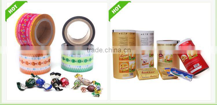 roll shaped aluminium foil wrapper Paper for chocolate packaging