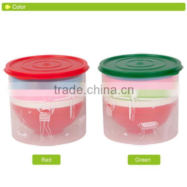 D528 outdoor melamine plastic bowl picnic set garden set tableware plastic bowl