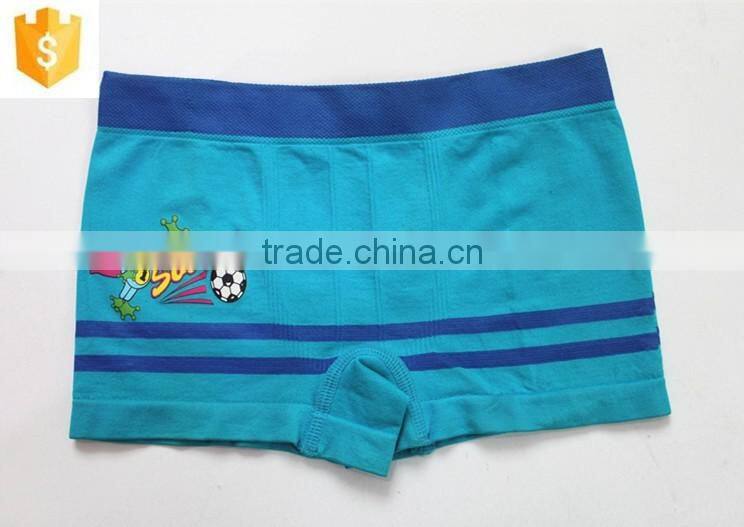 Rure seamless fog pattern blue boyshorts/young boy boxers