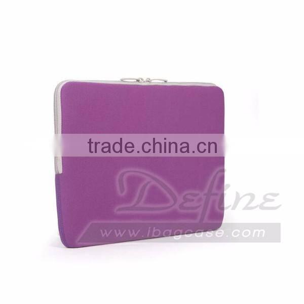 Water resistant Neoprene Laptop Sleeve Case Bag/Notebook Computer Case/Briefcase Carrying Bag