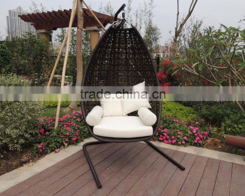 Cheap Garden Swing Chair Rattan Wicker Outdoor Patio Hanging Egg Chair