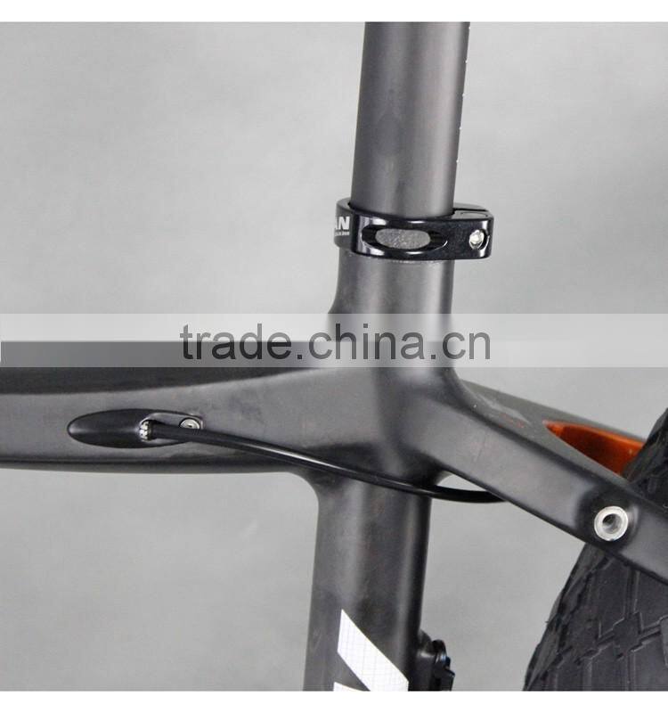 new arrival 26er fat frame BB100mm rear 190mm carbon complete fat bike