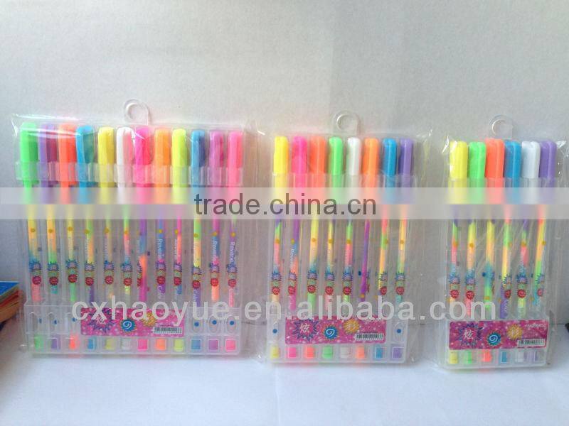 Free samples new arrival 800 pastel gel pen