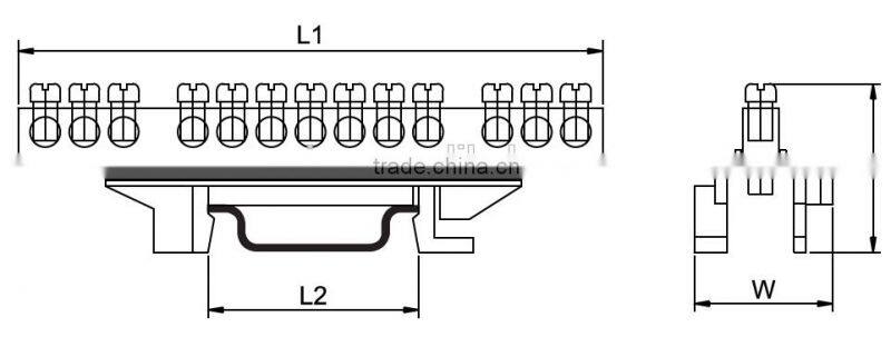 pluggable terminal blocks connector