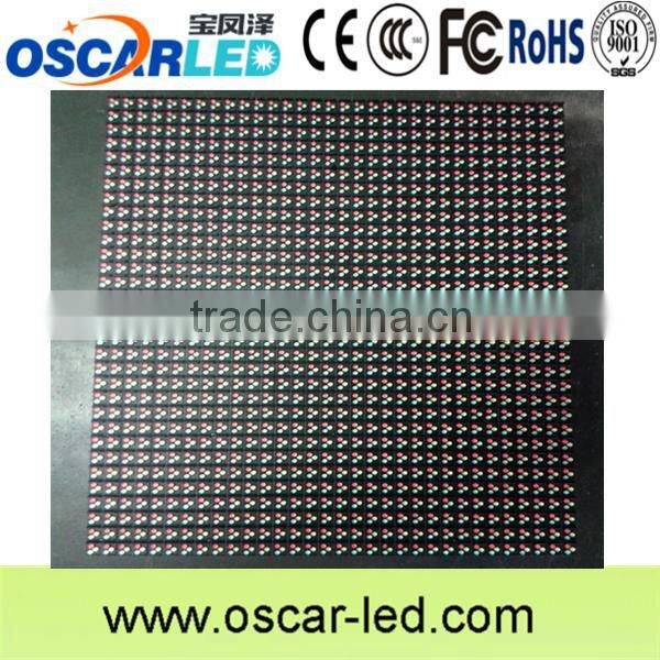 P10 dual sided full color front maintenance led cross sign