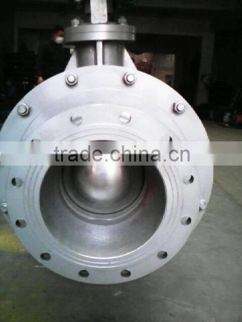 DN300GB Standard WCB AW actuatrs Pneumatic ball valve