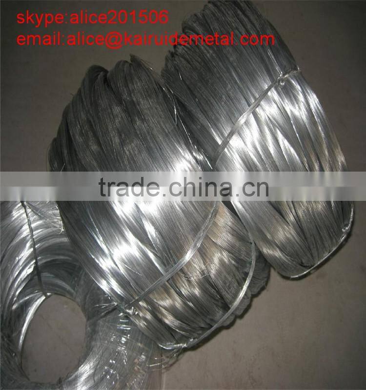 15 years Hot sale high quality China factory production galvanized wire/low price of CI wire