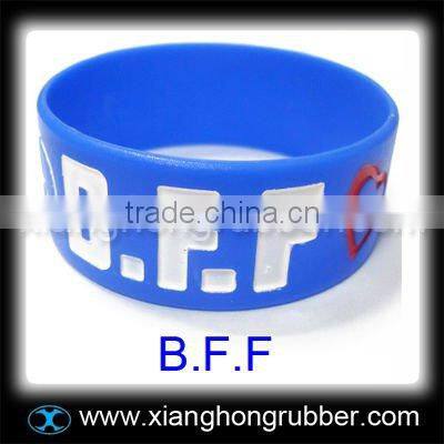 Eco-friendly customed silicone wristband