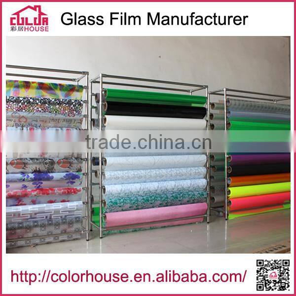 translucent 3D static PVC decorative glass film