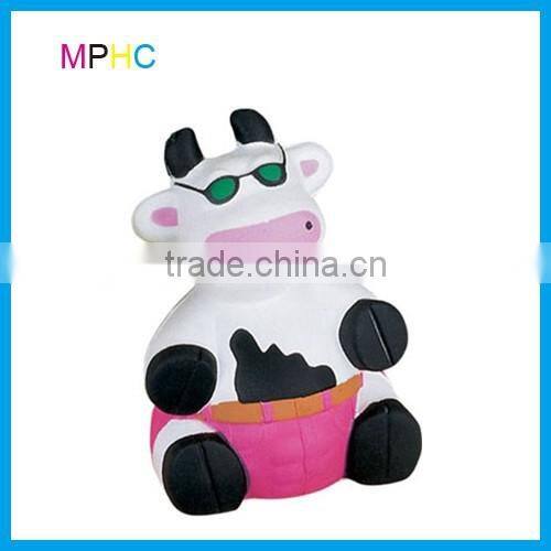 Promotional Stress Ball Animal shaped Pig Piggy Squeeze Ball