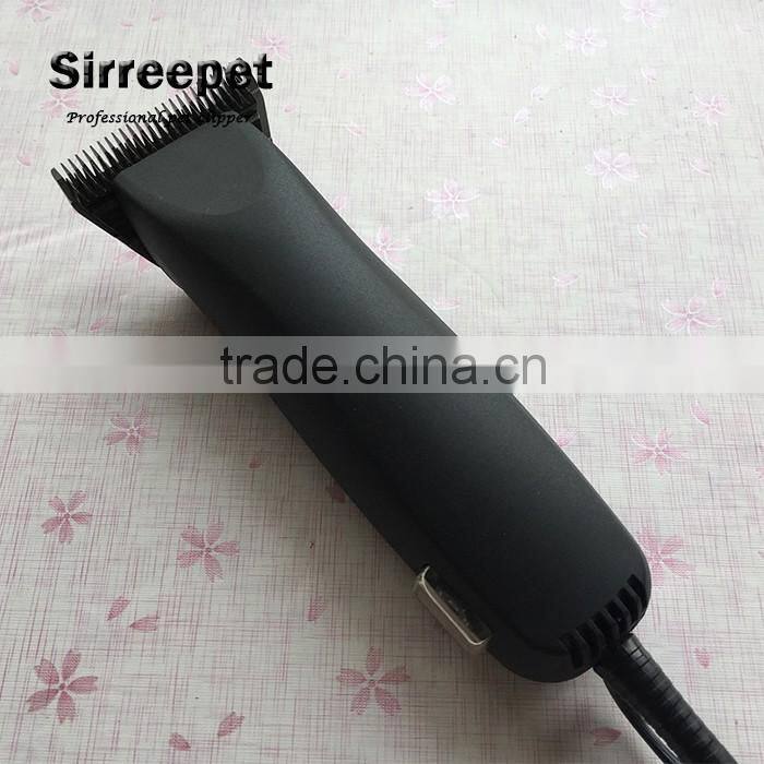 80W Professional 2-speed cordless rechargeable lady electric horse clipper with 10w 70mm wide blade