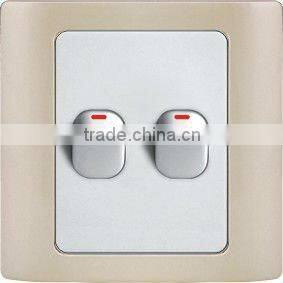 Two Gang One Way Switch