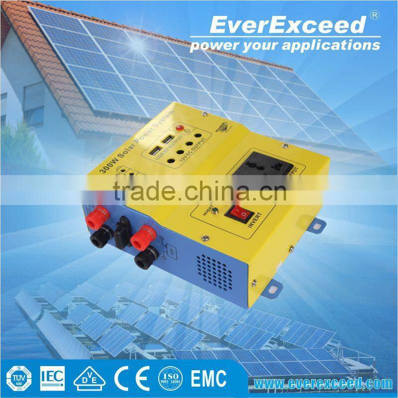 EverExceed reliable quality portable solar home system for outside solar lighting