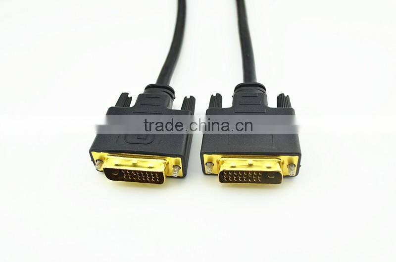 Gold plated connector CCS/BC/TC M to M scart to dvi converter 24+1 wrapped PVC
