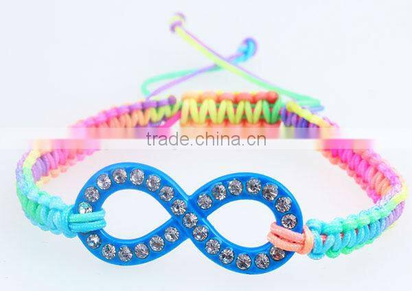 Free Sample Jewelry Safe Material Childrens Polychrome Bracelets UK