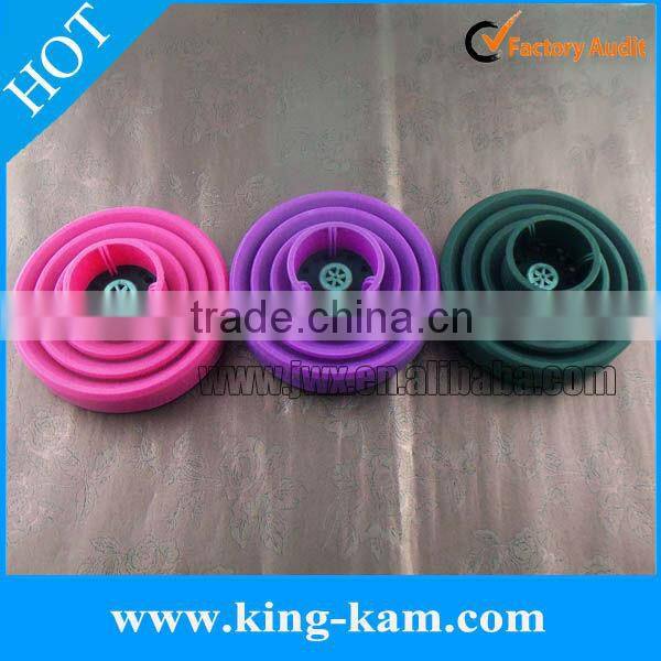 custom silicone folding hair dryer diffuser