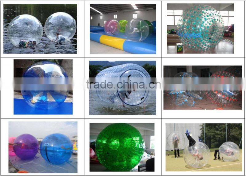 inflatable water ball, walking ball for pool/lake, wholesale price floating bubble ball