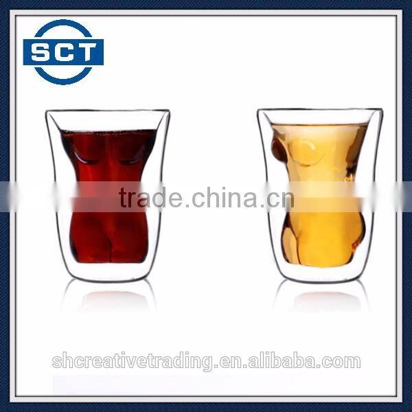 150ml Transparent Party Wine Glasses Sexy Woman Cocktail Wine Glass