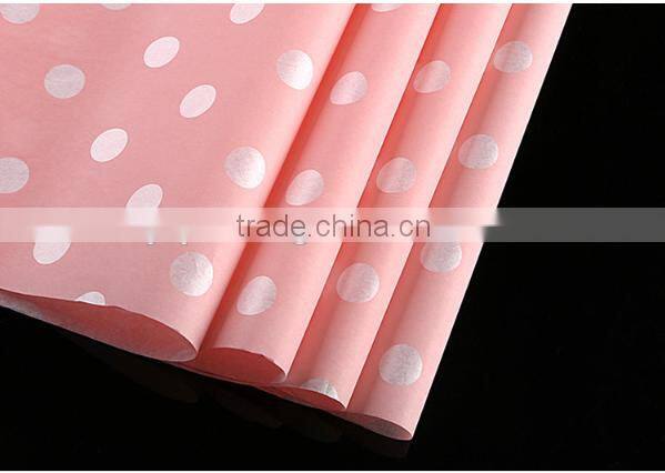 Christmas silk wrapping paper roll