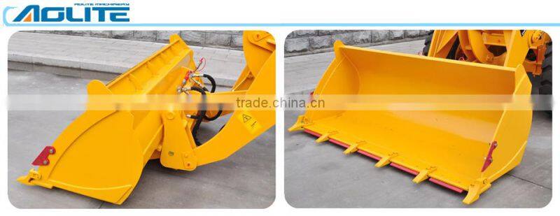 1500kg rated load LED light loaders for sale with snow plow
