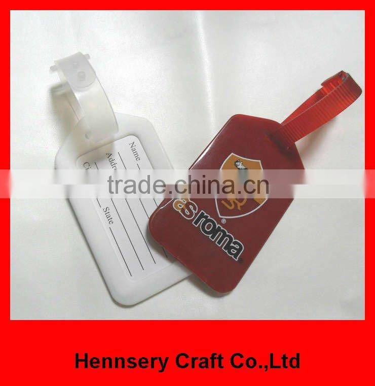 Promotion hard hard plastic hang tag