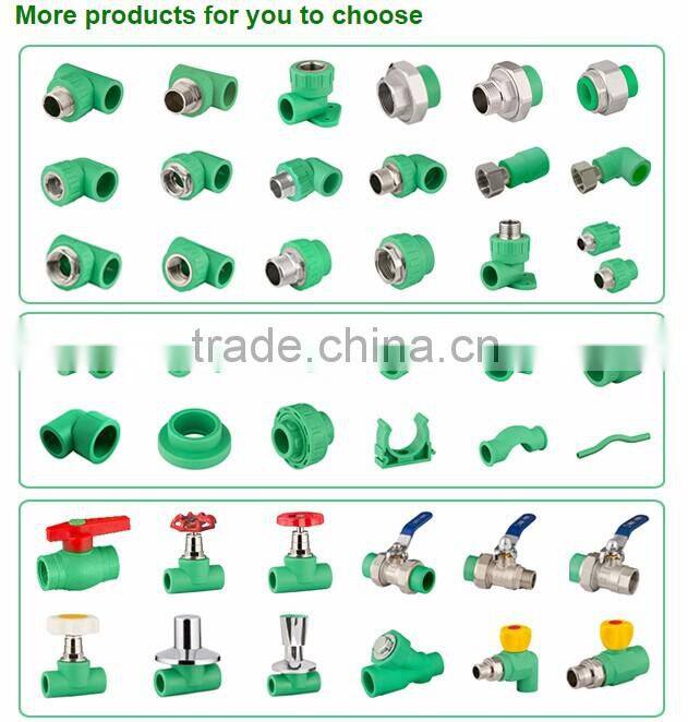 ppr fitting square buckle with cover / ppr clip