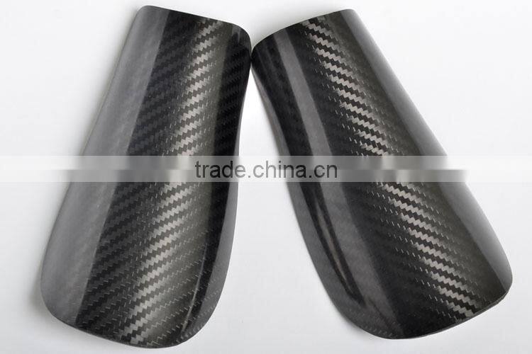 New Arrival 100% full Carbon Fiber shin guard / Strong carbon shin guard for football race