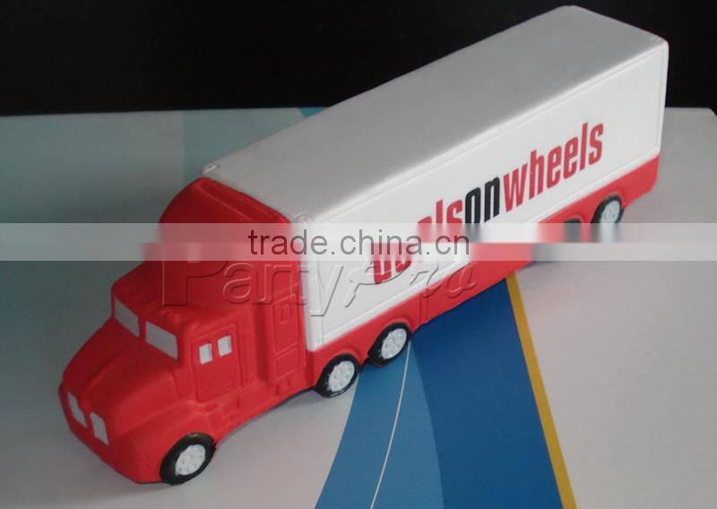 Partypro Zhejiang Factory Hottest Soft Ball Custom logo PU material Stress Round Ball with Smile