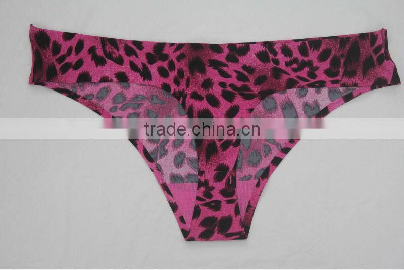 2014 Leopard Print Sexy Fancy Women Wearing G Strings
