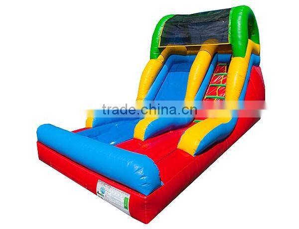 low price kids inflatable water slide backyard for party use