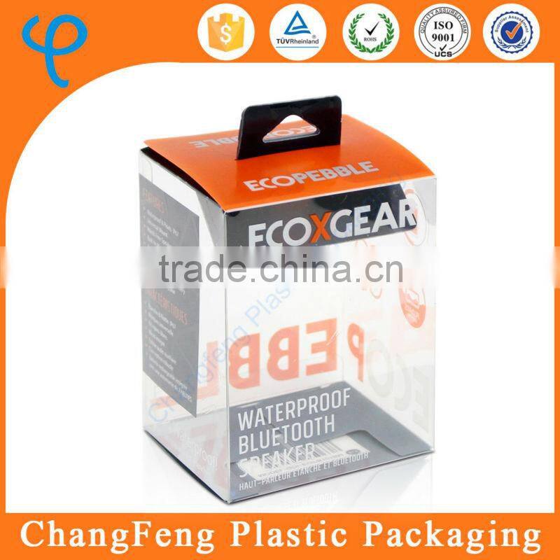 Custom small clear plastic box for parts packaging