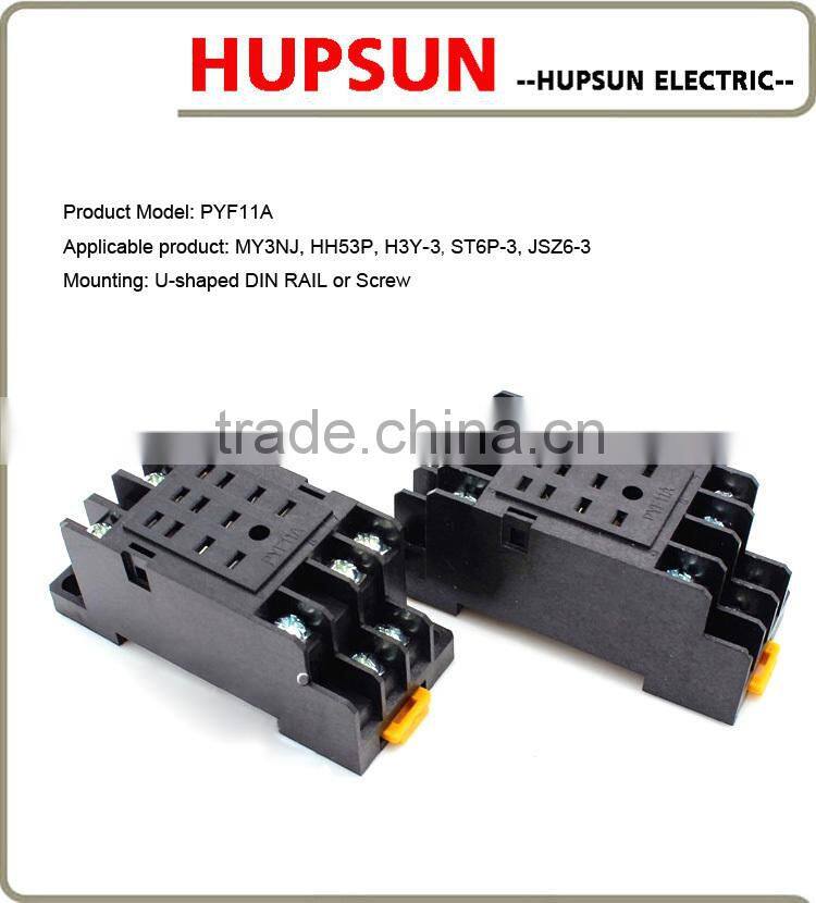5A 11PIN HH53P MY3 relay socket PYF11A