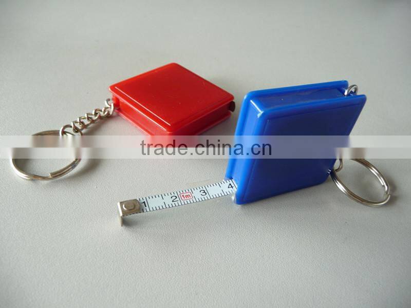 new style promotional square mini retractable tape measure