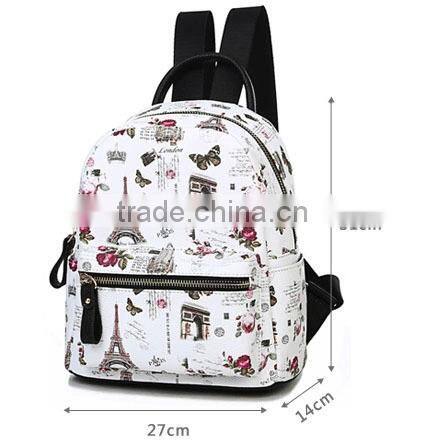 2015 best selling Korean style cartoon school bag for girl