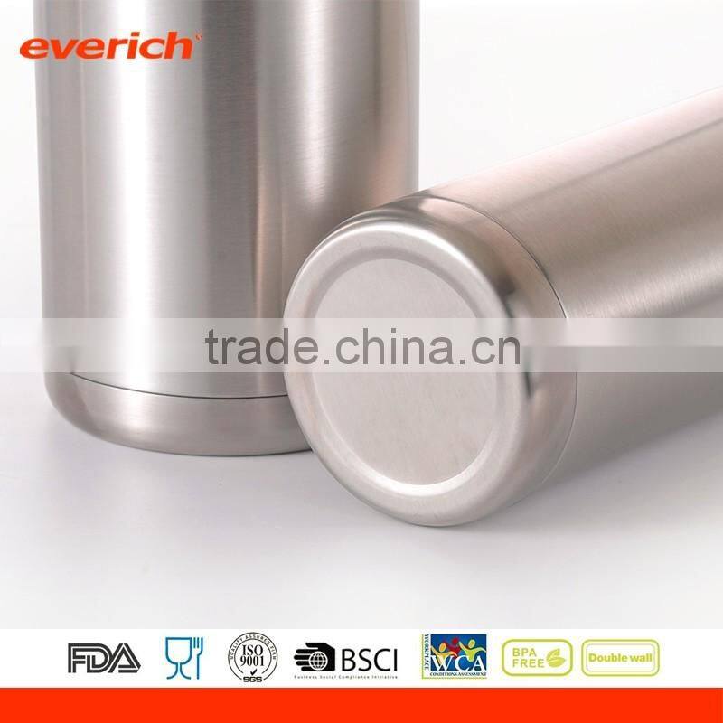 New Design Double Wall Stainless Steel Insulated Bottle with lip