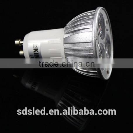 LED spotlight RA80 GU10 high power led spot light 3W Warm White spotlight
