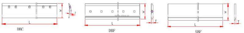 High quality loader bucket cutting edge 4T3043 4T6696